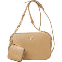 Women's 2-in-1 crossbody bag 16-7924 beige