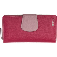 Dámská kožená peněženka 7617 B magenta/rose