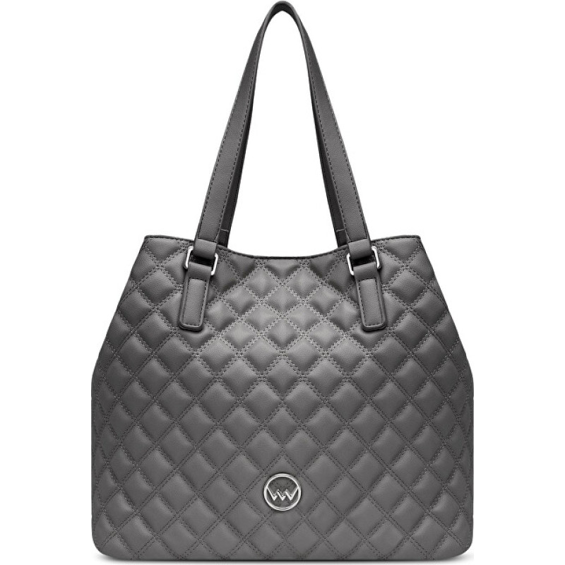 Women's handbag Roselda Classy Grey 2 in 1