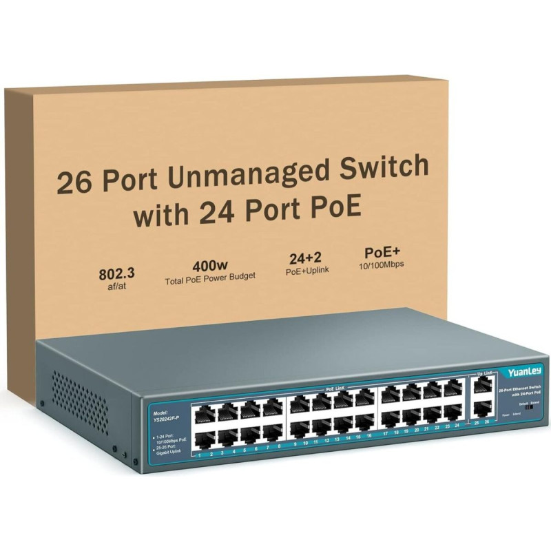 Komutators YuanLey 26 Port