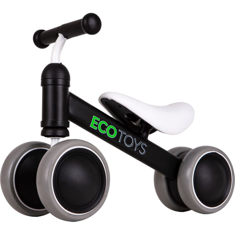 Ecotoys Balance bike, exercise bike, mini bike for children, black, ECOTOYS