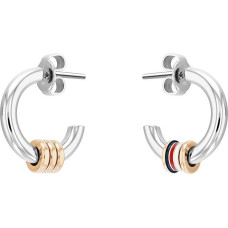 Elegant round earrings made of steel 2780505