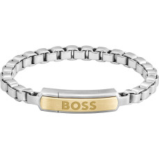 Timeless men´s bicolor bracelet in Devon steel 1580597 - Length: 17.5 cm