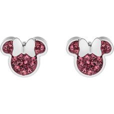 Charming steel stones with zircons Minnie Mouse E600177RPL-B.CS