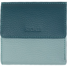 Dámská kožená peněženka 61337 sage/peacock