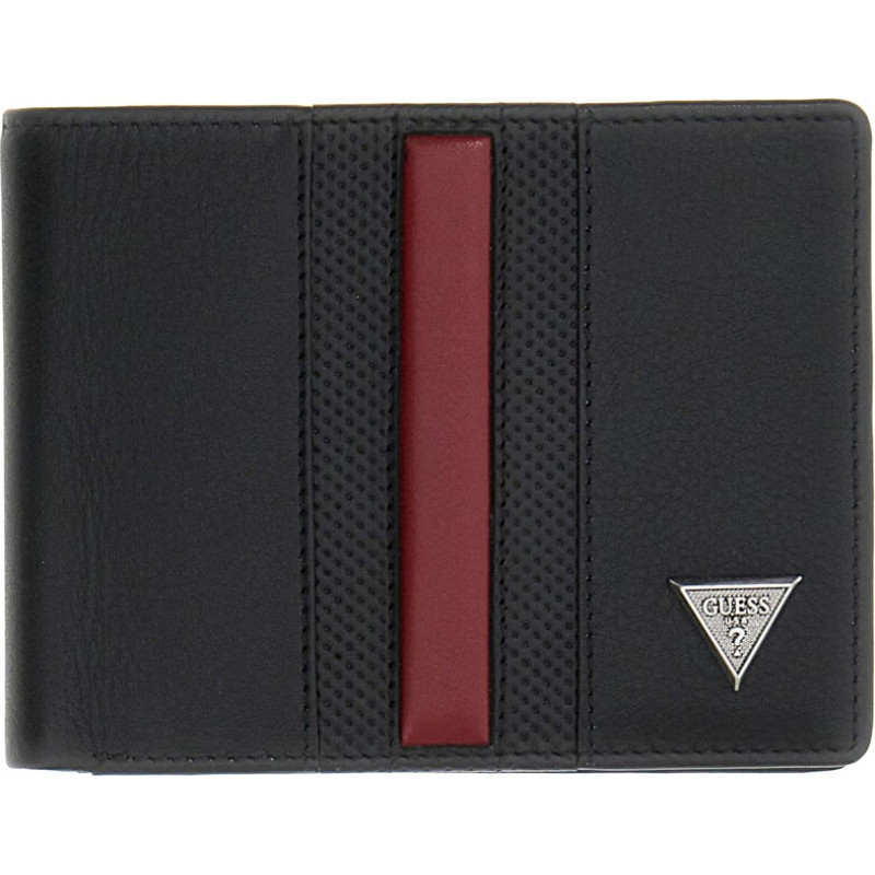 Men's leather wallet SMTOCSLEA20-BLA