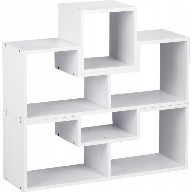 Modernhome Bookcase, modular cabinet, chest of drawers, shelves, WHITE