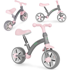 Ecotoys Balance bike for children, EVA wheels, adjustable seat, gray, ECOTOYS