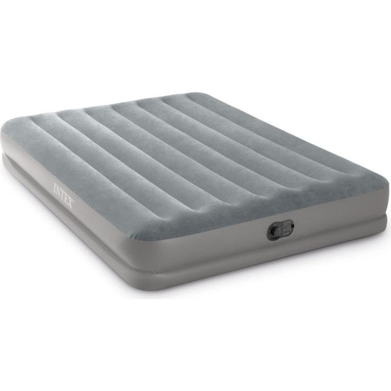 Intex Double Air Mattress 203x152x30 cm with Built-In Electric Pump INTEX 64114