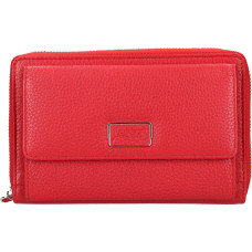 Dámská kožená crossbody kabelka BLC/5425 RED