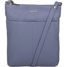 Dámská kožená crossbody kabelka 7001 B lavender