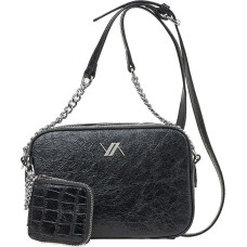 Women's 2-in-1 crossbody bag 16-7924 black