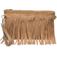 Women's leather handbag AL 8176T Fango
