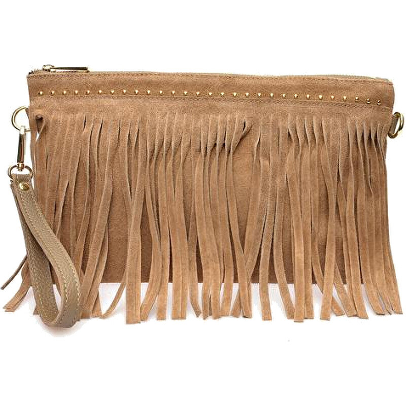 Women's leather handbag AL 8176T Fango