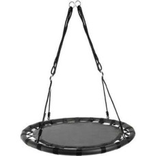 Piekaramās šūpoles 100 cm, melnas