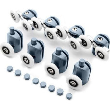 Riteņi dušas kabīnei, komplektā 8 gab. KK9646