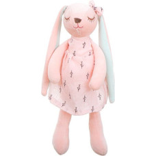 Plīša truša talismans rozā 35cm