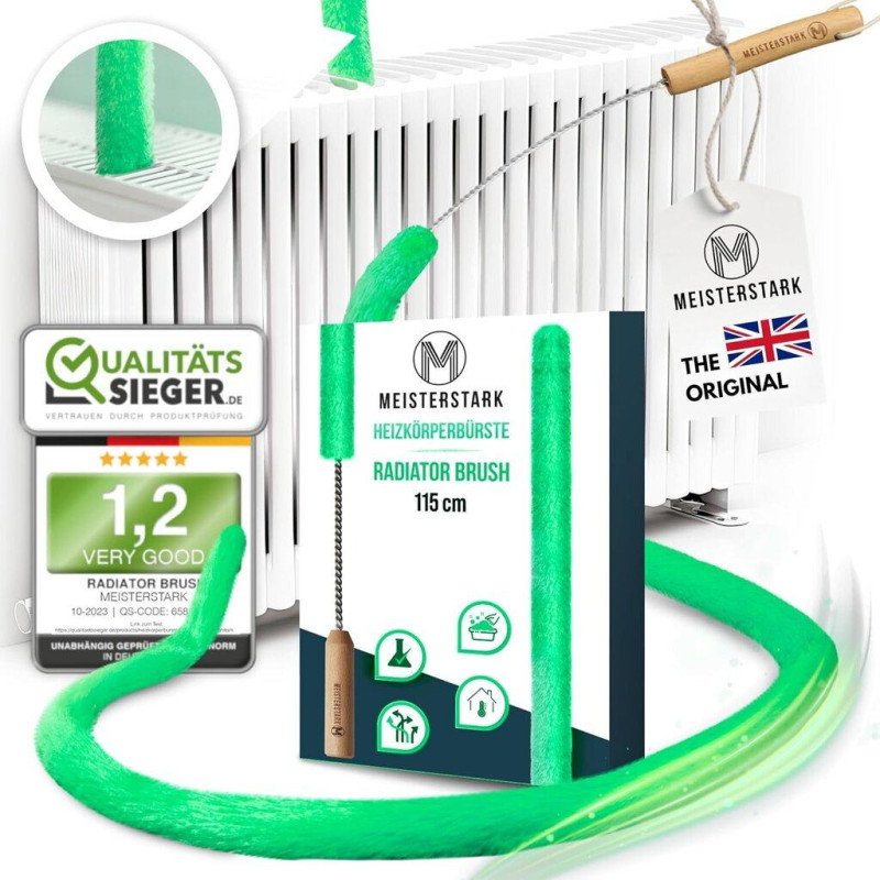 Oriģinālā radiatoru tīrīšanas birste