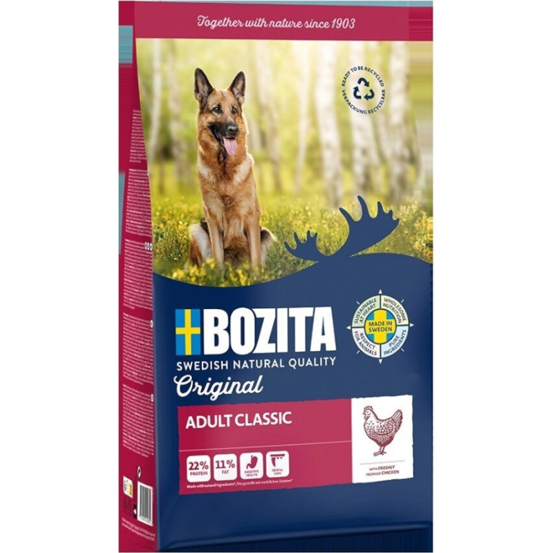 Bozita Original Adult Classic ar vistu, 12kg