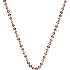 Silver chain Emozioni Rose Gold Bead Chain 18 CH007
