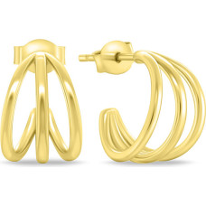 Fashion Gold Plated Hoop Earrings EA877Y