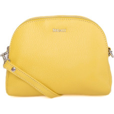 Dámská kožená crossbody kabelka 12 yellow