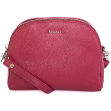 Dámská kožená crossbody kabelka 12 viva magenta