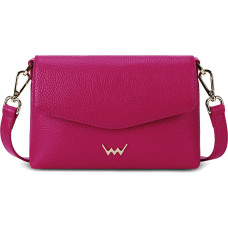 Dámská kožená crossbody kabelka Leyra Wine