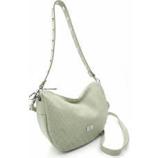 Women's leather handbag Banana Bag 82343 Verde