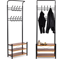 Modernhome Standing hanger for clothes with shelves ModernHome