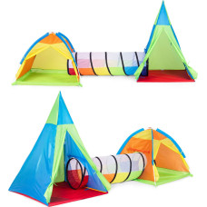 Iplay Children's tent playground 3-in-1 igloo tipi tunnel IPLAY