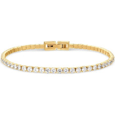 Dazzling gold-plated bracelet with zircons Arctic Symphony 646-27-190