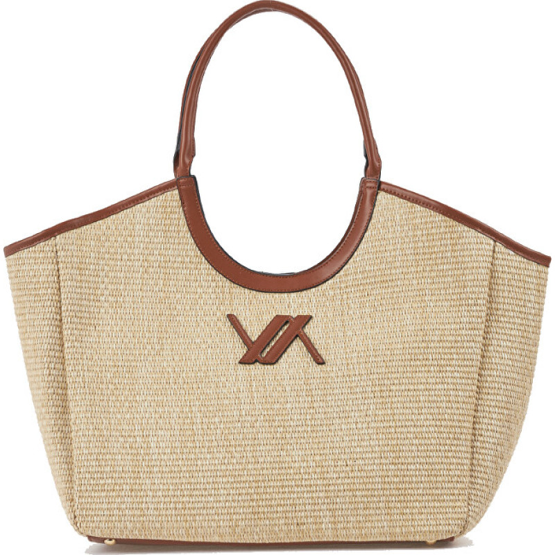 Women's 2-in-1 handbag 16-8490 beige
