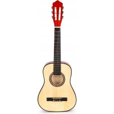 Liela koka bērnu ģitāra ar 6 stīgām Ecotoys