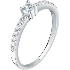 Charming silver ring with zircons Silver LPS03AWV090 - Circuit: 54 mm