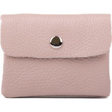 Kožená mini peněženka NETA powder pink