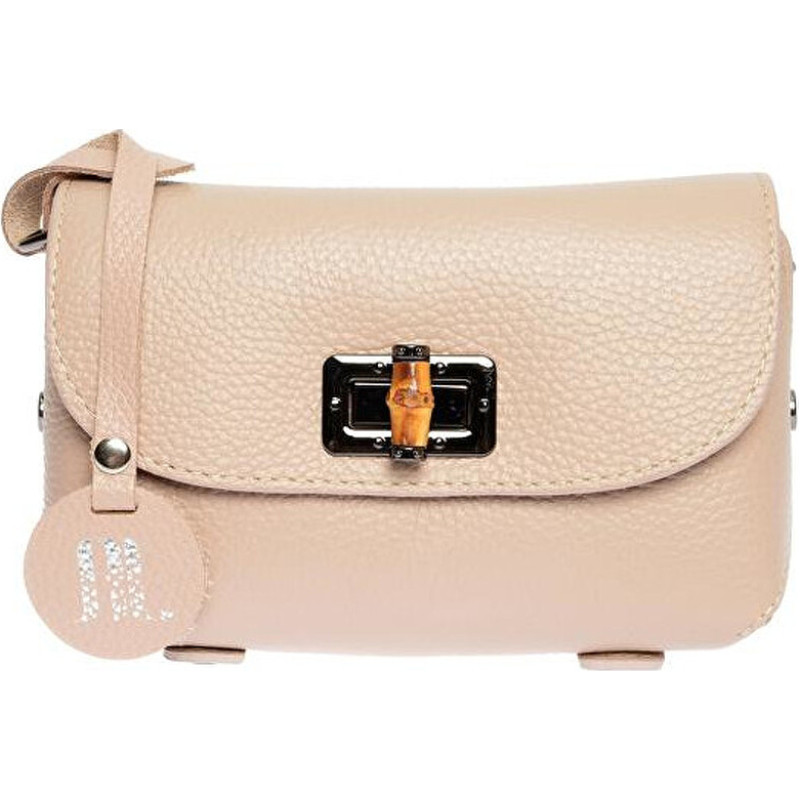 Dámská kožená crossbody kabelka AL1874 Cipria