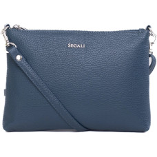 Dámská kožená crossbody kabelka A6C navy blue