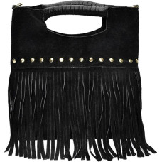 Women's leather handbag LV 8189T Nero