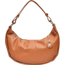 Women's leather handbag AL 116 Cognac