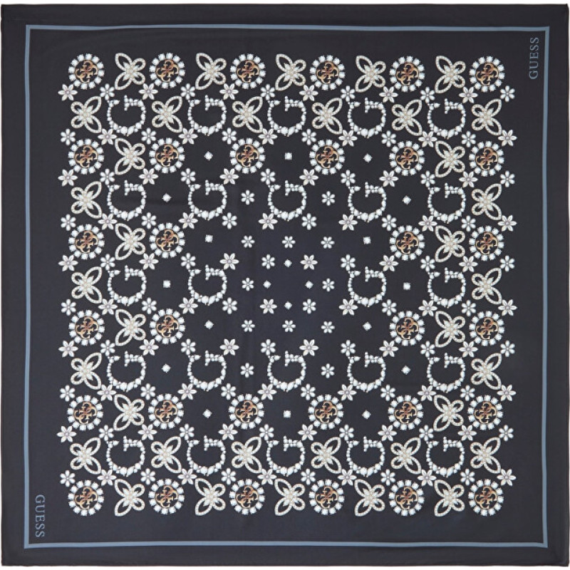 Women's scarf AW5457POL03-BLA