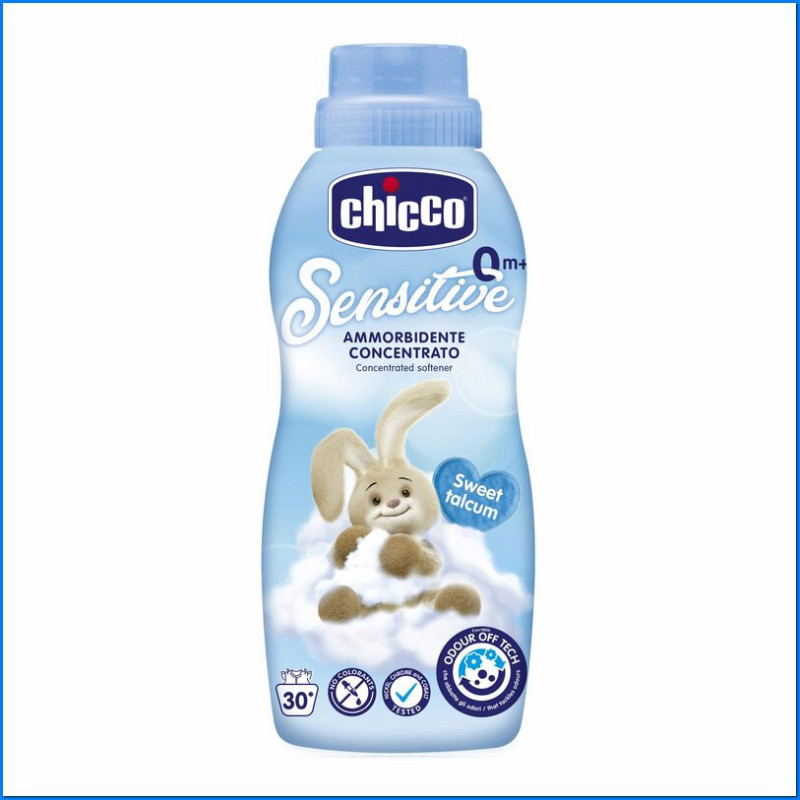 Veļas mīkstinātājs Chicco Sweet Talcum, 103126, 750 ml