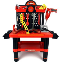 Multistore Kids Tool Bench "Superior" &ndash; Workshop Playset with Tools