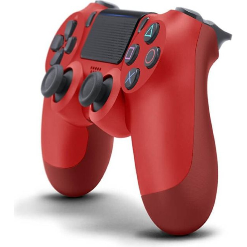Manette PS4 DualShock 4.0 V2 Sarkanā/Magma Sarkanā - Oficiālais PlayStation