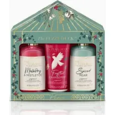 Ķermeņa kopšanas komplekts Baylis & Harding The Fuzzy Duck Winter Wonderland Luxury Body Care, 3 daļas