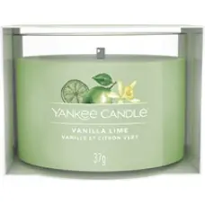 Yankee Candle Vanilla Lime ( vanilka s limentkou ) - Votivn&iacute; sv&iacute;čka ve skle