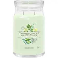 Yankee Candle Cucumber Mint Cooler Signature Candle (cucumber mint lemonade)