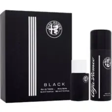Alfa Romeo Black Gift Set EDT 15 ml and Body Spray 150 ml