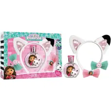 Dětsk&eacute; Parf&eacute;my Gabby&acute;s Dolls House D&aacute;rkov&aacute; sada EDT 50 ml, čelenka a doplňky do vlasů