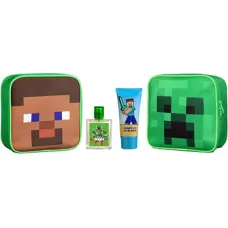 Dětsk&eacute; Parf&eacute;my Minecraft D&aacute;rkov&aacute; sada s toaletn&iacute; ta&scaron;kou